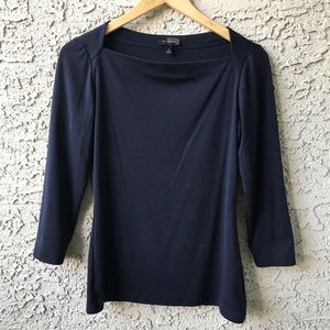 The Limited navy blue 3/4 sleeve size XS